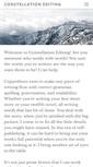 Mobile Screenshot of constellationediting.com